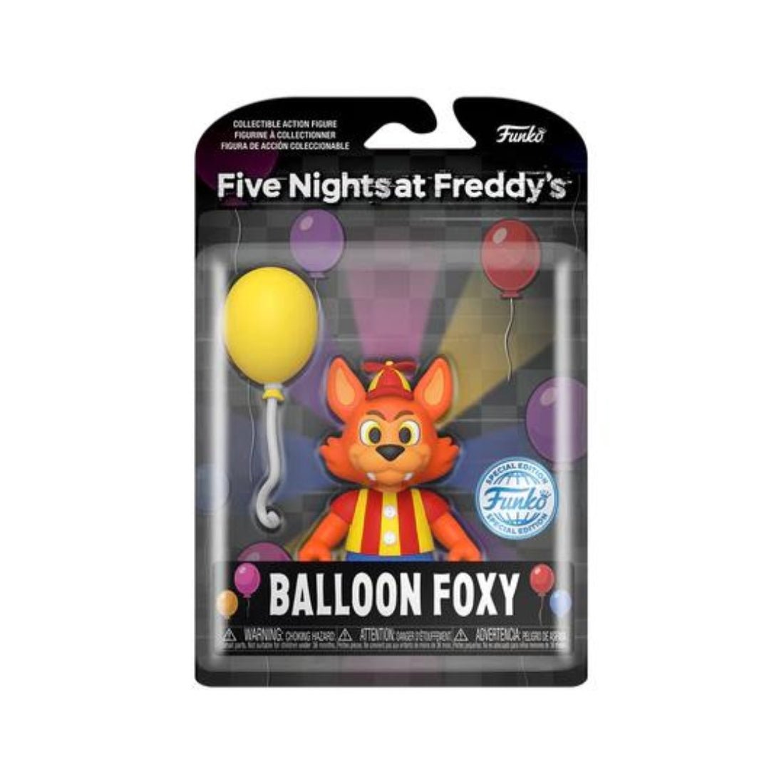 Funko Action Figure: خمس ليال في فريدي - بالون فوكسى (Exc) - دايه Funko Action Figure: خمس ليال في فريدي - بالون فوكسى (Exc) - دايه
