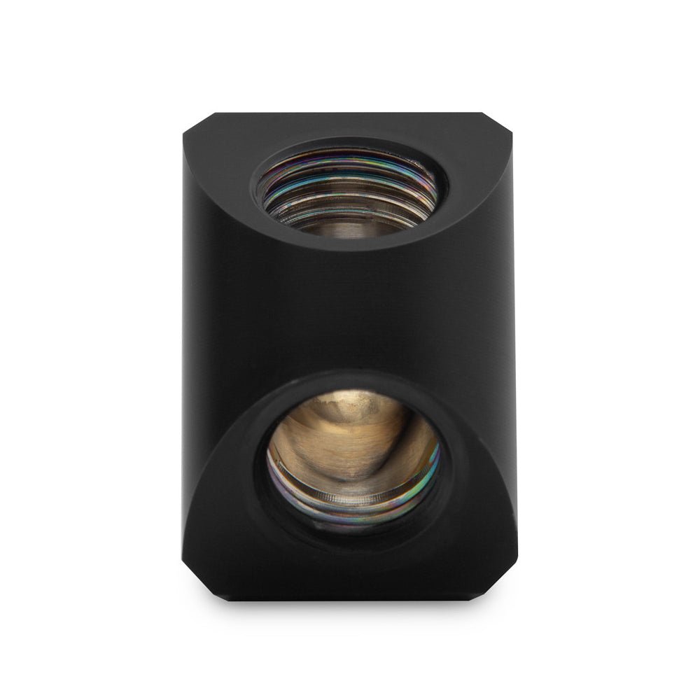 EKWB Quantum Torque Static FF 90° - Black - وصلة أنابيب EKWB Quantum Torque Static FF 90° - Black - وصلة أنابيب