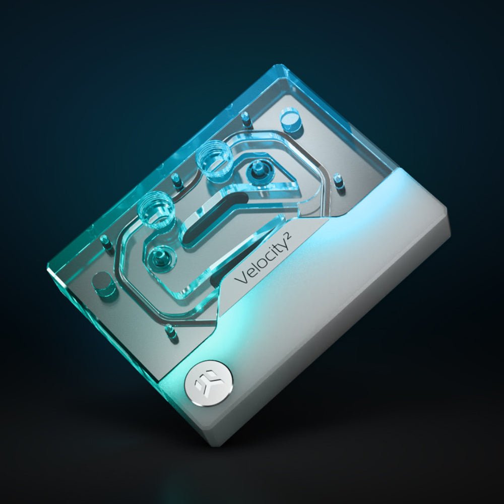 EKWB Quantum Velocity² D-RGB - AM5 White Edition - مبرد EKWB Quantum Velocity² D-RGB - AM5 White Edition - مبرد