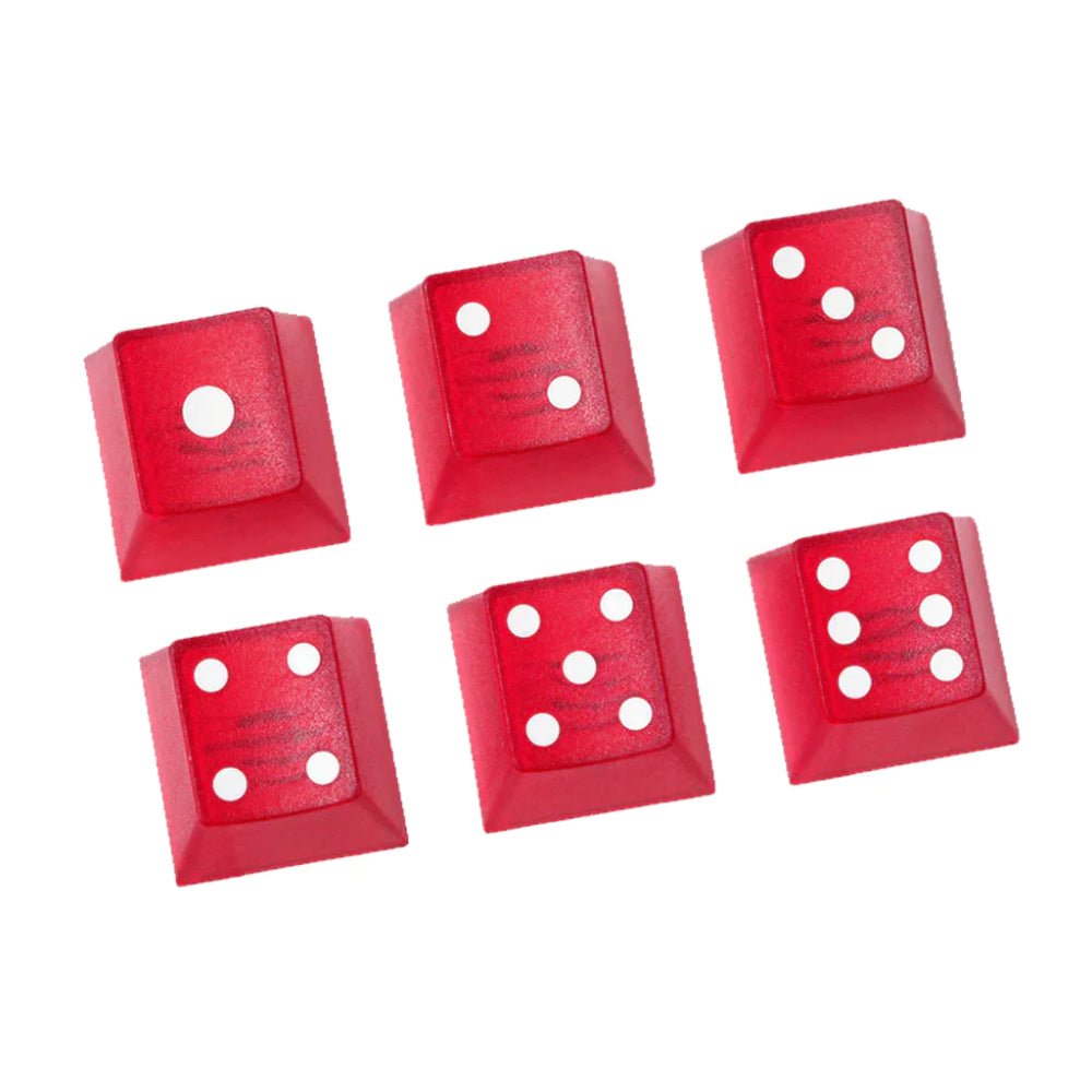 Tai-Hao ABS-Cubic Novelty Backlit Keyset - Red - مفاتيح كيبورد Tai-Hao ABS-Cubic Novelty Backlit Keyset - Red - مفاتيح كيبورد