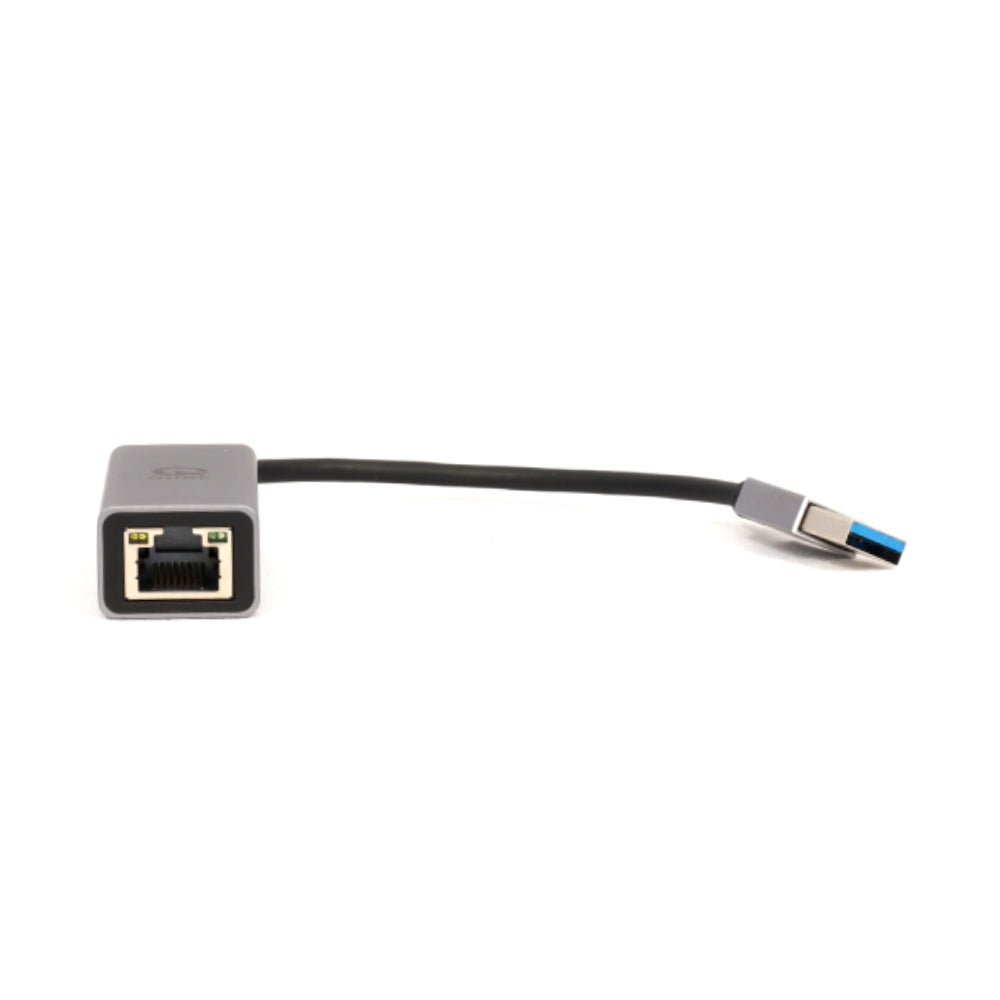 Qube AD USB-A 3.0 to RJ 45 1000M Adapter N22006 - Gray - محول - Store 974 | ستور ٩٧٤