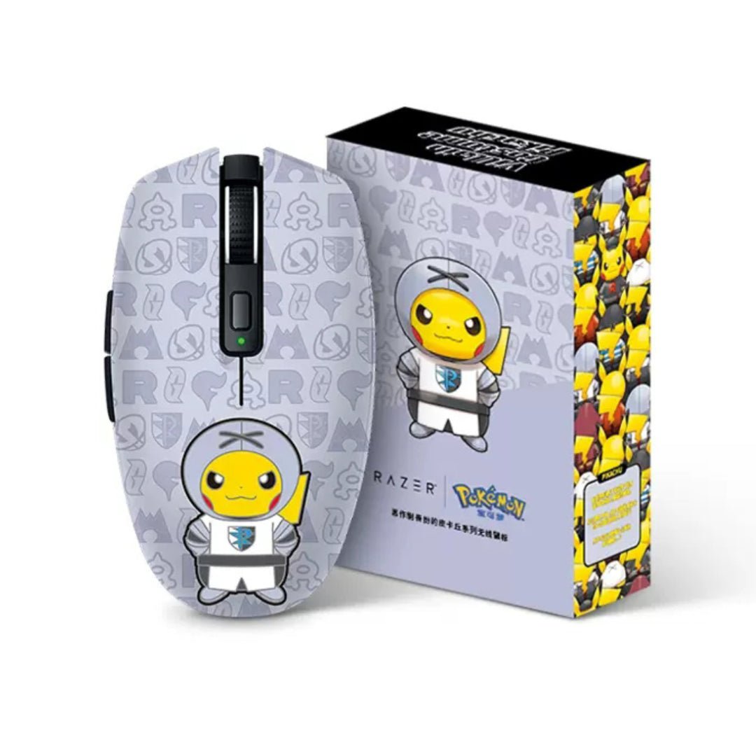 Razer X Pokémon Pikachu Doidle Wireless Gaming Mouse - Gray - فأrة Razer X Pokémon Pikachu Doidle Wireless Gaming Mouse - Gray - فأrة