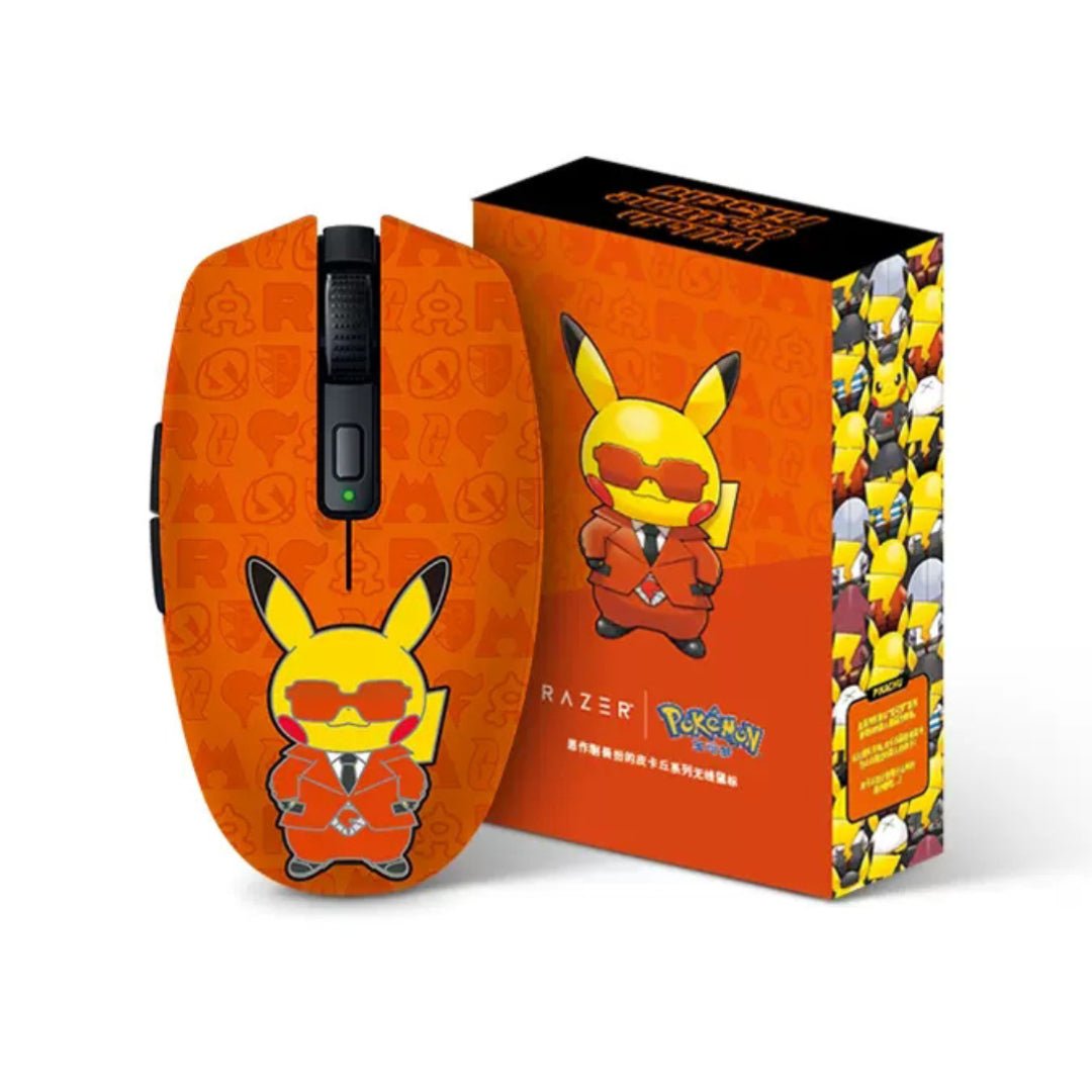 Razer X Pokémon Pikachu Doidle Wireless Gaming Mouse - Orange - فأrة Razer X Pokémon Pikachu Doidle Wireless Gaming Mouse - Orange - فأrة