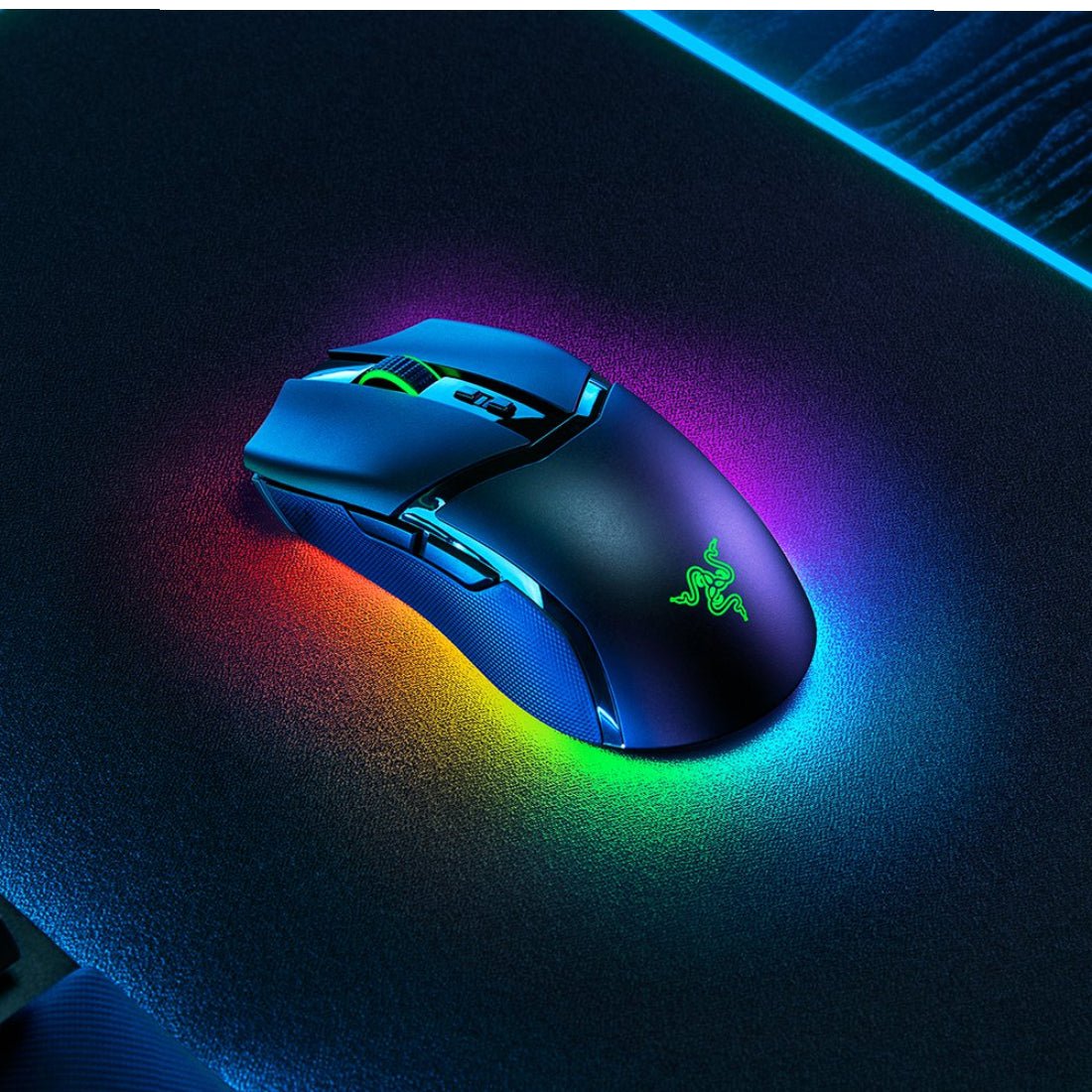 Razer Cobra Wireless 30000 DPI Gaming Mouse - Black - فأrة Razer Cobra Wireless 30000 DPI Gaming Mouse - Black - فأrة