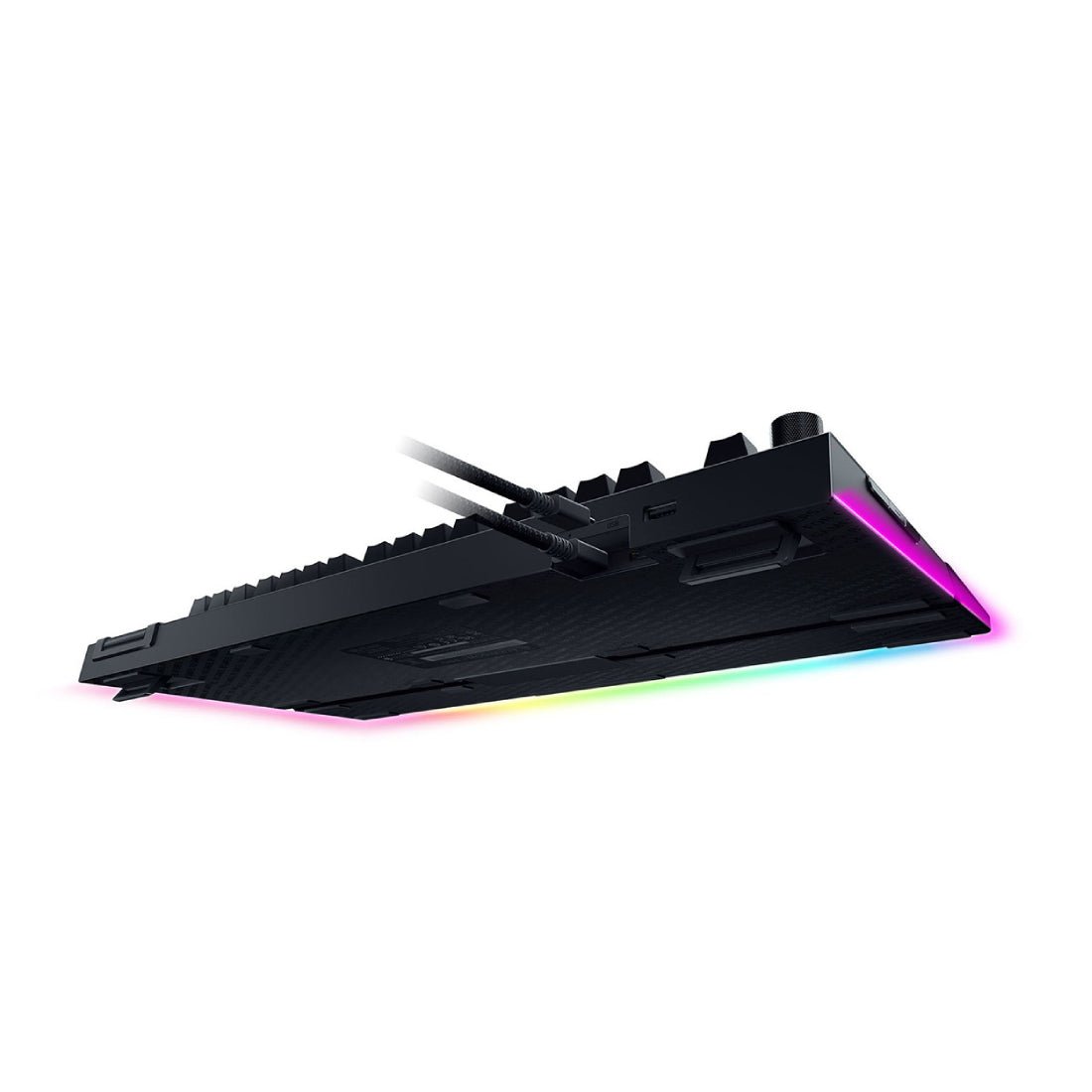 Razer BlackWidow V4 Pro Full Size RGB Wired Mechanical Gaming Keyboard Green Switch - Black - لوحة مفاتيح - Store 974 | ستور ٩٧٤