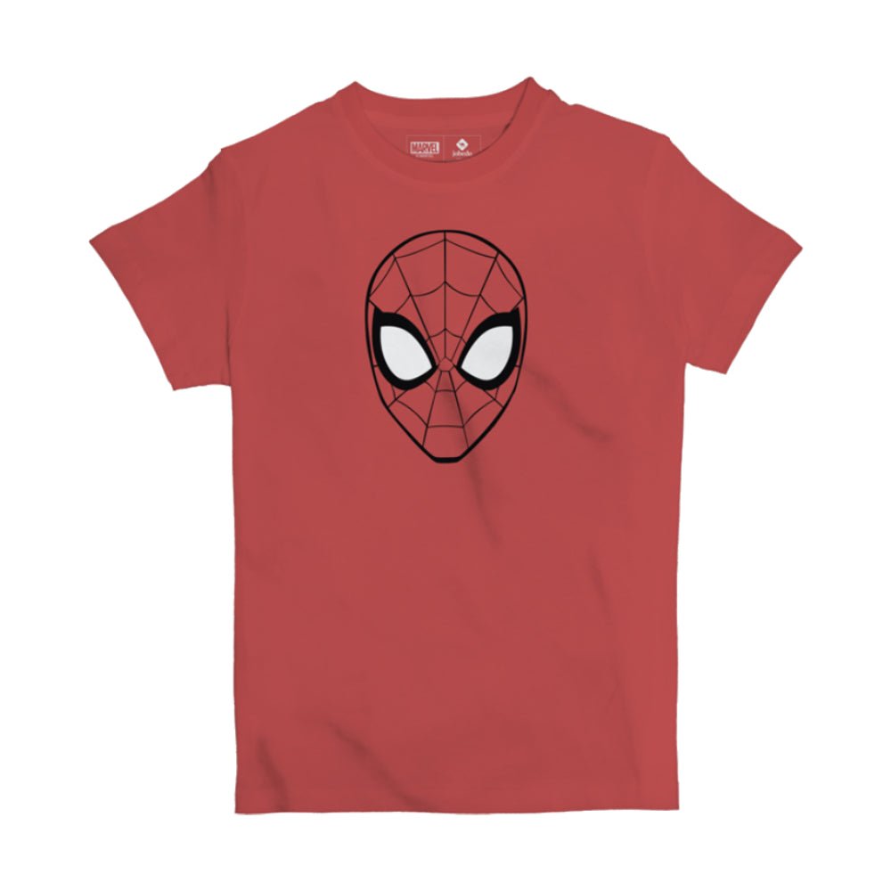 Jobedu Marvel Spiderman Red T-Shirt - 8-9 Years Old - تي-شيرت - Store 974 | ستور ٩٧٤