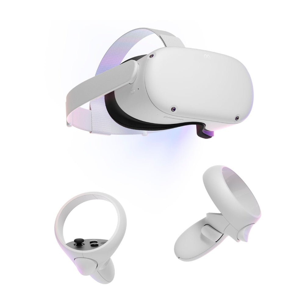 (Pre-Owned) Oculus Quest 2 128 GB Virtual Reality Headset - سماعة واقع افتراضي مستعملة - Store 974 | ستور ٩٧٤