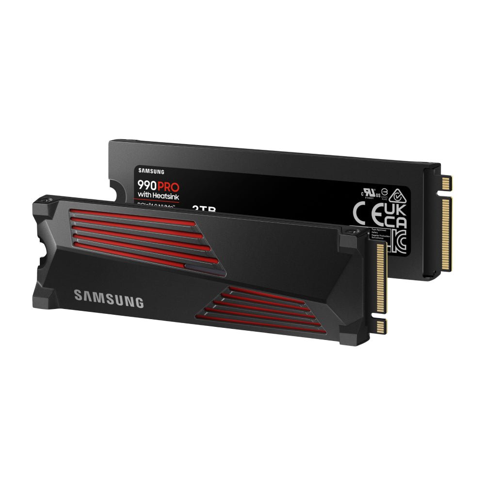 Samsung 990 PRO 2TB with Heatsink NVMe Gen 4 M.2 Internal SSD - مساحة تخزين - Store 974 | ستور ٩٧٤