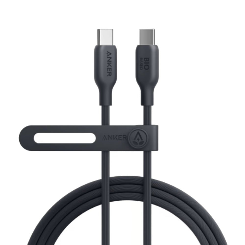 Anker 544 USB-C to USB-C 140W Bio-Based Cable 0.9m - Black - كابل - Store 974 | ستور ٩٧٤