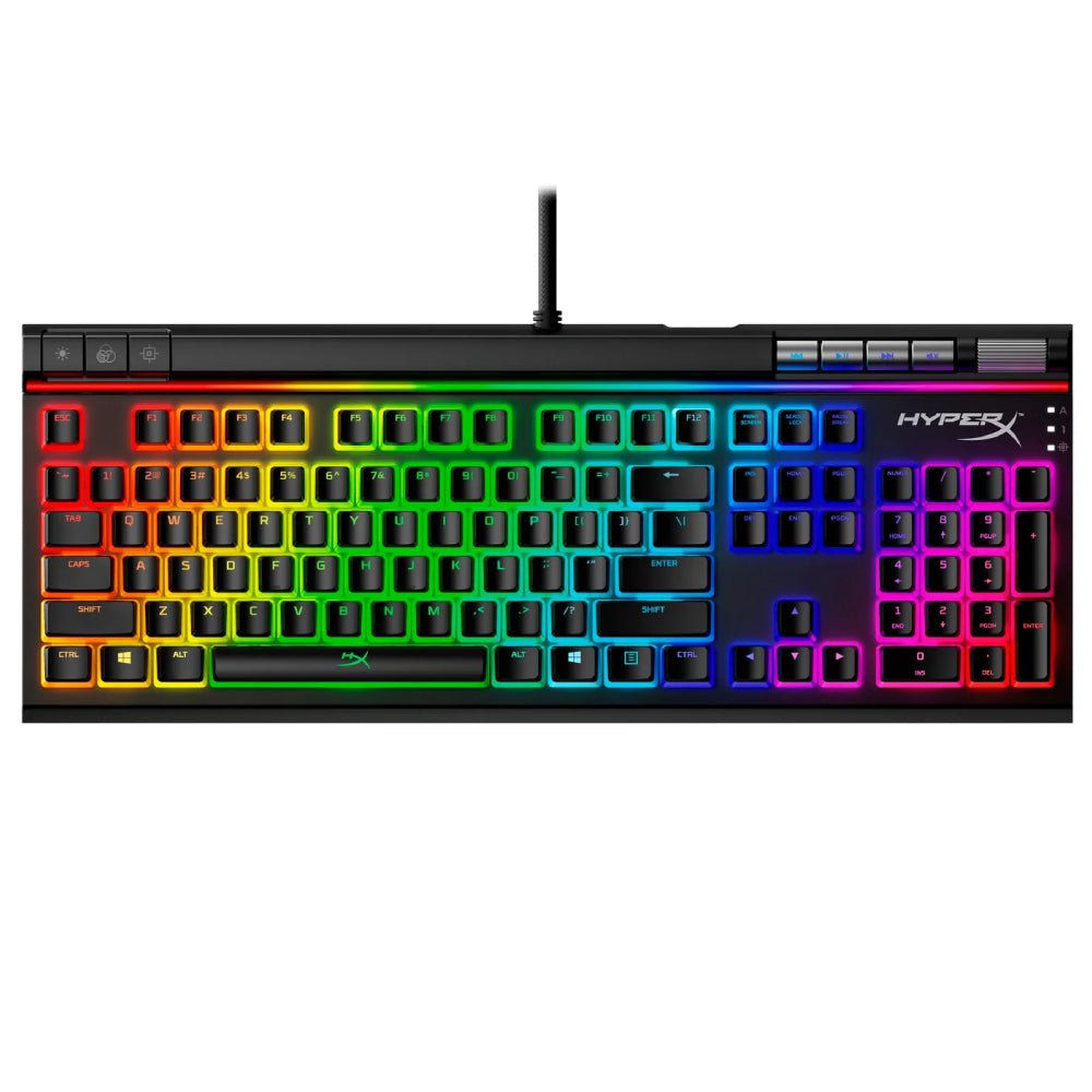 Hyperx Sploy Elite 2 RGB لوحة مفاتيح ألعاب ميكانيكية سلك Hyperx Sploy Elite 2 RGB لوحة مفاتيح ألعاب ميكانيكية سلك