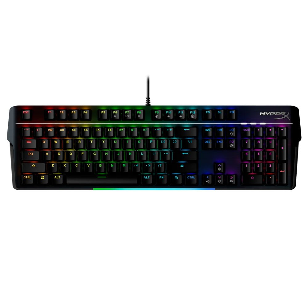 HyperX Alloy MKW100 RGB Wired Mechanical Gaming Keyboard - Red Switch - لوحة مفاتيح - Store 974 | ستور ٩٧٤