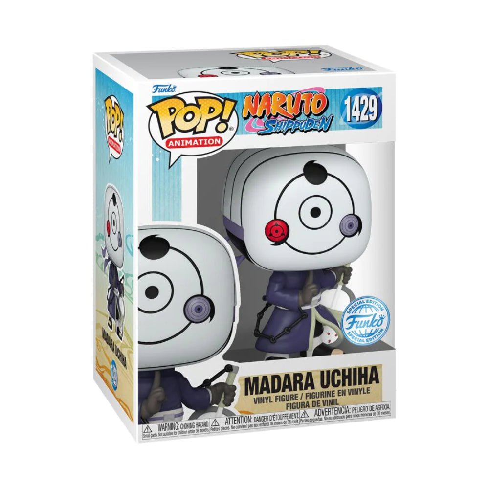 Funko Pop! Animation: Naruto - Madara Uchiha (Masked)(Exc) #1429 - دمي ...