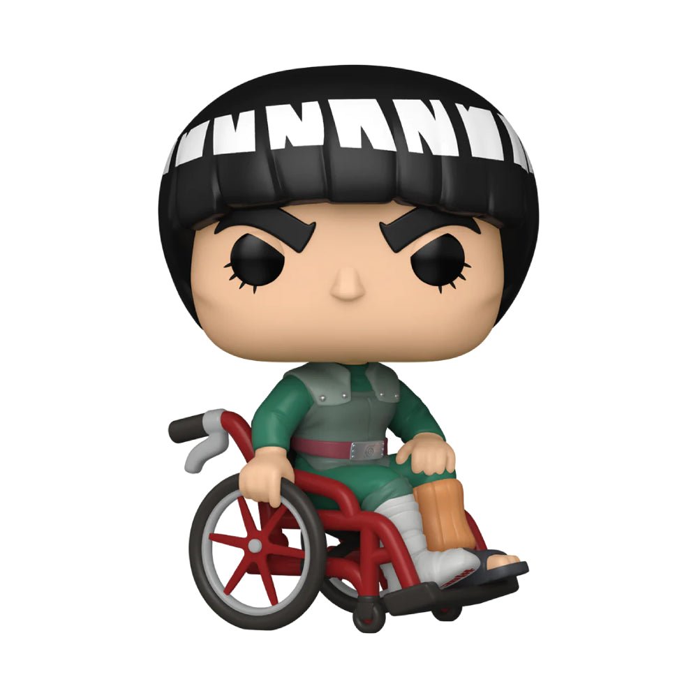 Funko Pop! Animation: Naruto - Might Guy Wheelchair (Exc) #1412 - دمية Funko Pop! Animation: Naruto - Might Guy Wheelchair (Exc) #1412 - دمية