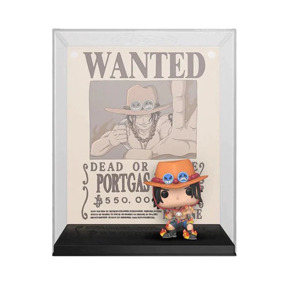 Funko Pop Cover! Animation: One Piece - Ace (Wanted Poster)(Exc) #1291 - دمية - Store 974 | ستور ٩٧٤