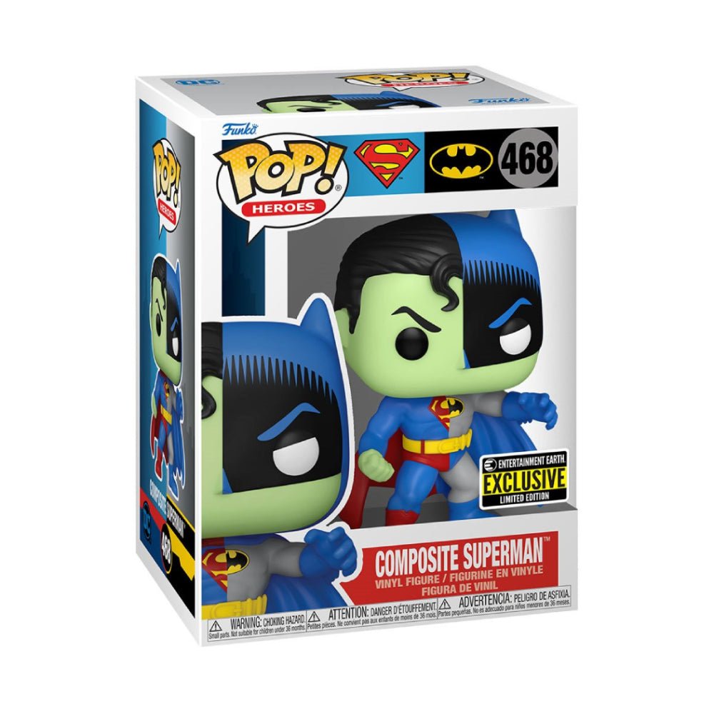 Funko Pop! Heroes: DC - Composite Superman (Exc) #468 - دمية - Store 974 | ستور ٩٧٤