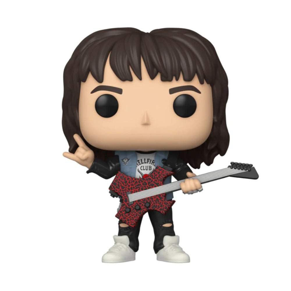 Funko Pop! Tv: Stranger Things S4 - Eddie w/ Guitar (Exc) #1250 - دمية - Store 974 | ستور ٩٧٤