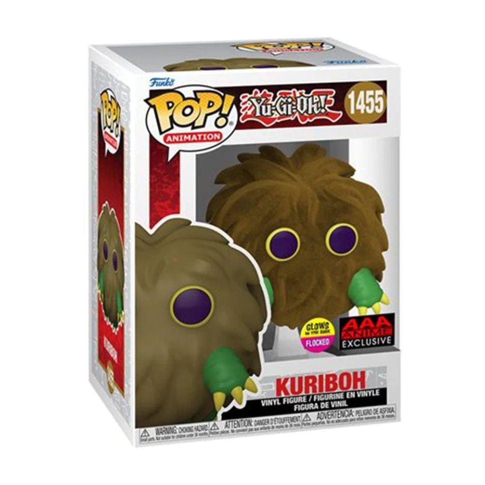 Funko Pop! Animation: Yu-Gi-Oh - Kuriboh (FL/GW)(Exc) - #1455 - مجسم Funko Pop! Animation: Yu-Gi-Oh - Kuriboh (FL/GW)(Exc) - #1455 - مجسم
