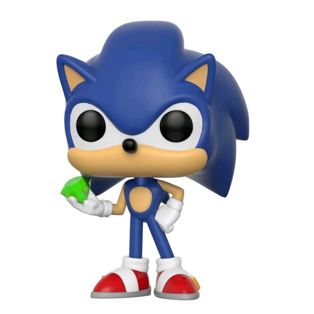 Funko Pop! Games: Sonic - Sonic w/ Emerald - #284 - مجسم - Store 974 | ستور ٩٧٤
