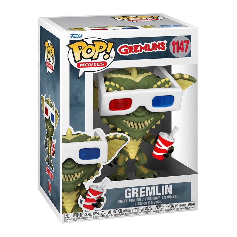 Funko Pop! Movies: Gremlins - Gremlin with 3D Glasses - #1147 - مجسم - Store 974 | ستور ٩٧٤
