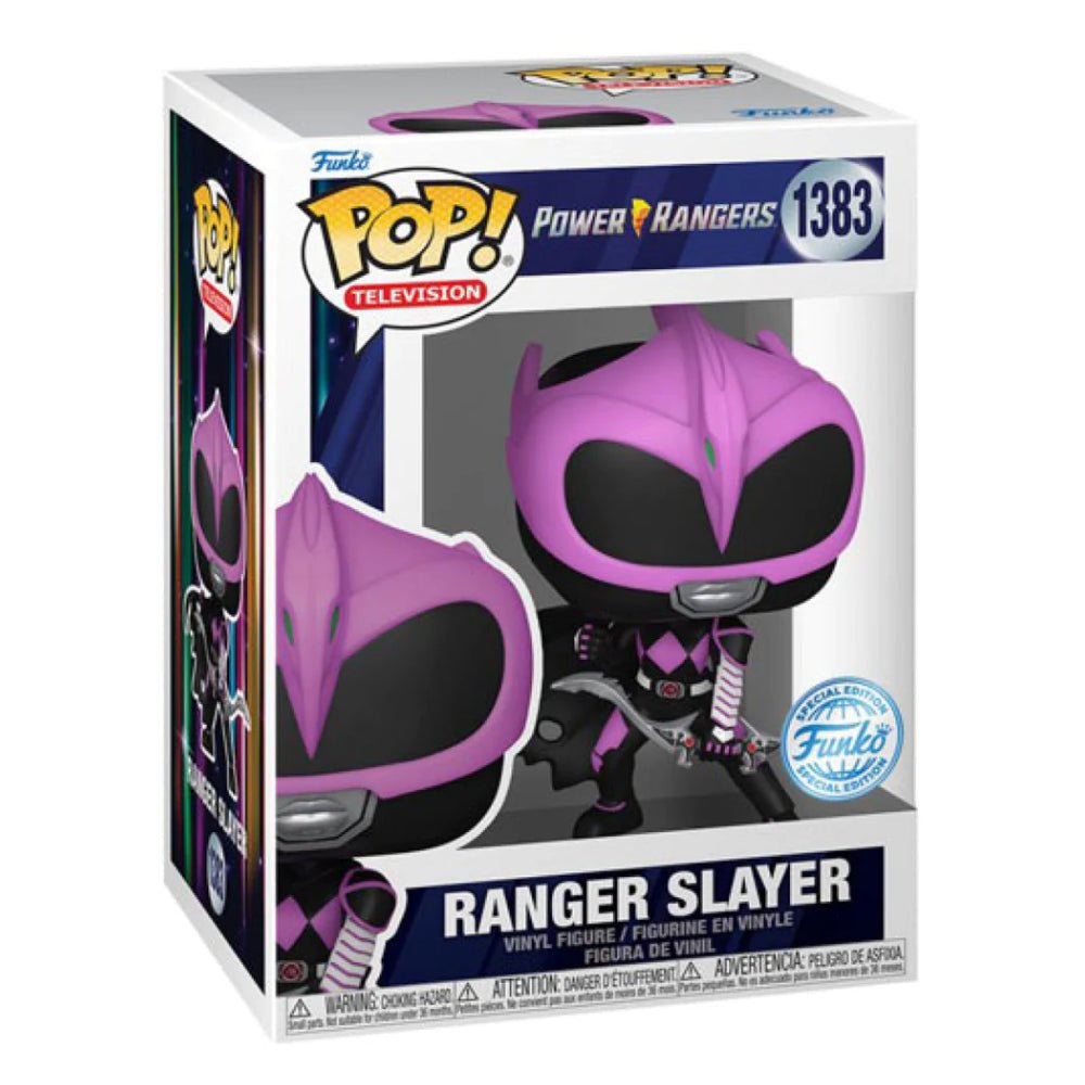 Funko Pop! Tv: Mighty Morphin Power Ranger 30th - Ranger Slayer w/Chase (GW)(Exc) - #1383 - مجسم - Store 974 | ستور ٩٧٤