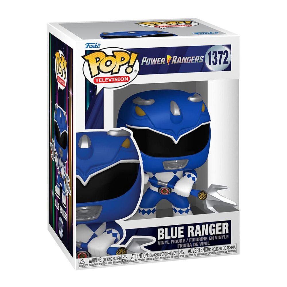 Funko Pop! Tv: Mighty Morphin Power Ranger 30th - Blue Ranger - #1372 - مجسم - Store 974 | ستور ٩٧٤