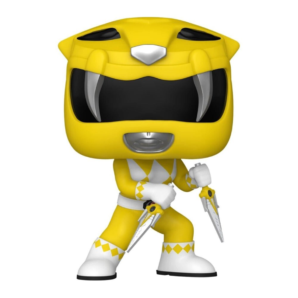 Funko Pop! Tv: Mighty Morphin Power Ranger 30th - Yellow Ranger - #1375 - مجسم Funko Pop! Tv: Mighty Morphin Power Ranger 30th - Yellow Ranger - #1375 - مجسم