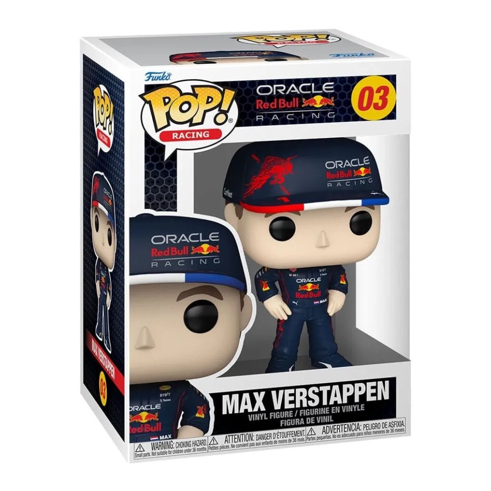 Funko Pop! Formula 1: Red Bull - Max Verstappen - #03 - مجسم - Store 974 | ستور ٩٧٤