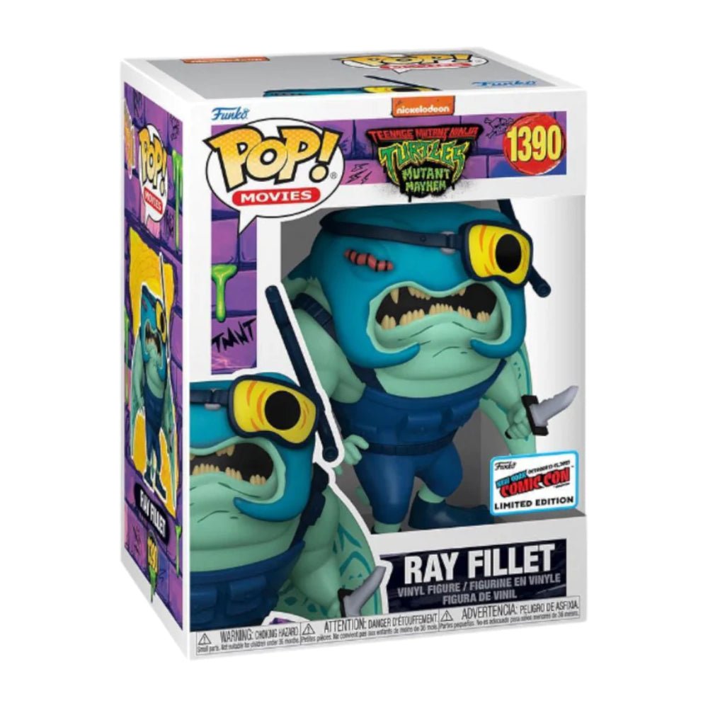 Funko Pop! Movies: Teenage Mutant Ninja Turtles - Manta Dude - #1390 - مجسم - Store 974 | ستور ٩٧٤