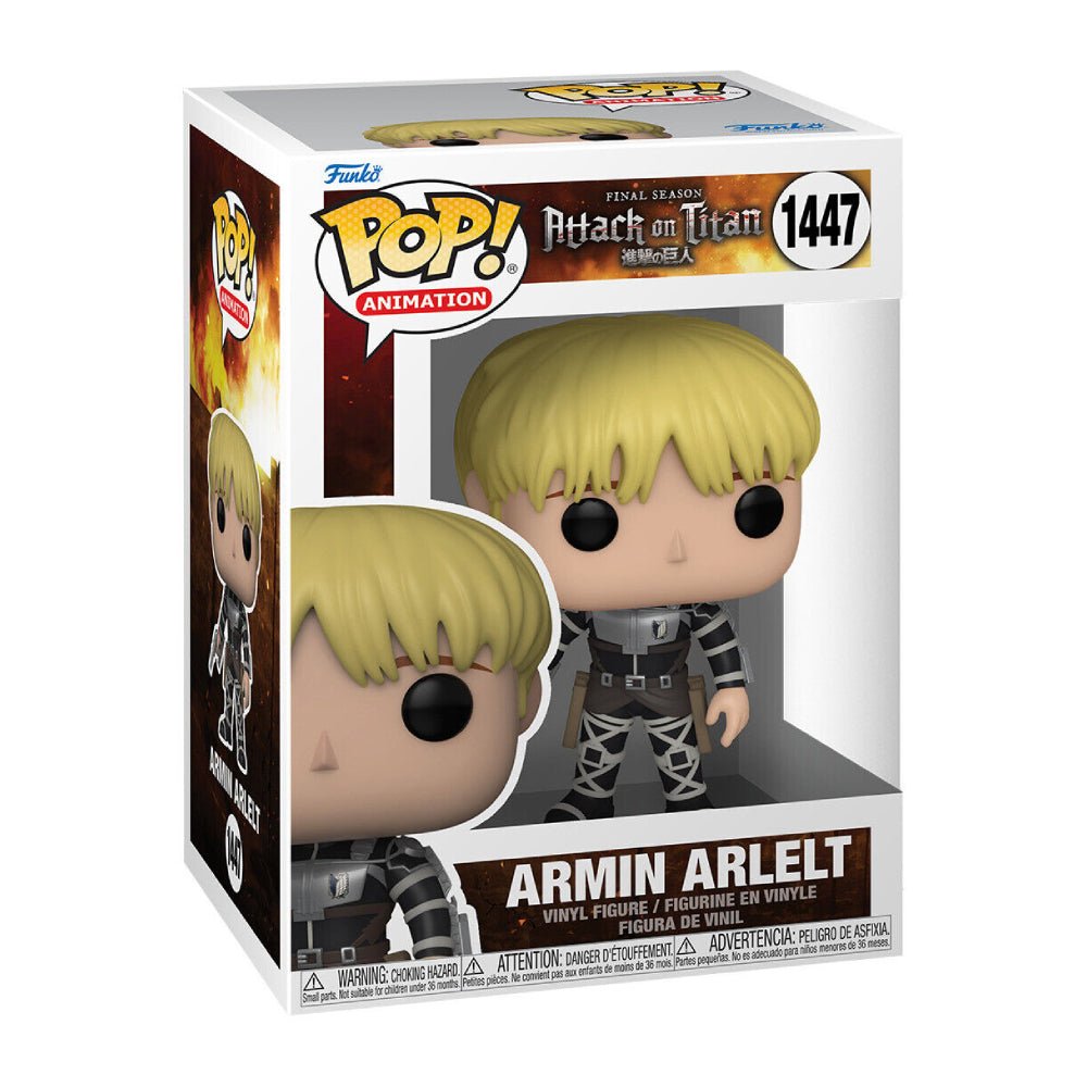 Funko Pop! Animation: Attack on Titan S5 - Armin Arlert w/ chase - #1447 - مجسم - Store 974 | ستور ٩٧٤