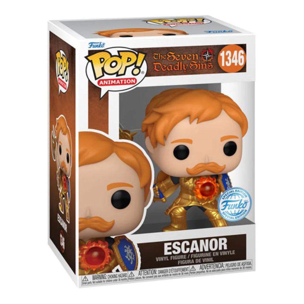 Funko Pop! Animation: Seven Deadly Sin - Escanor with CS and Axe (MT)(Exc) - #1449 - مجسم - Store 974 | ستور ٩٧٤