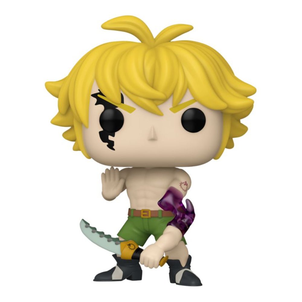 Funko Pop! Animation: Seven Deadly Sin - Meliodas (DM) w/chase (Exc) - #1344 - مجسم - Store 974 | ستور ٩٧٤