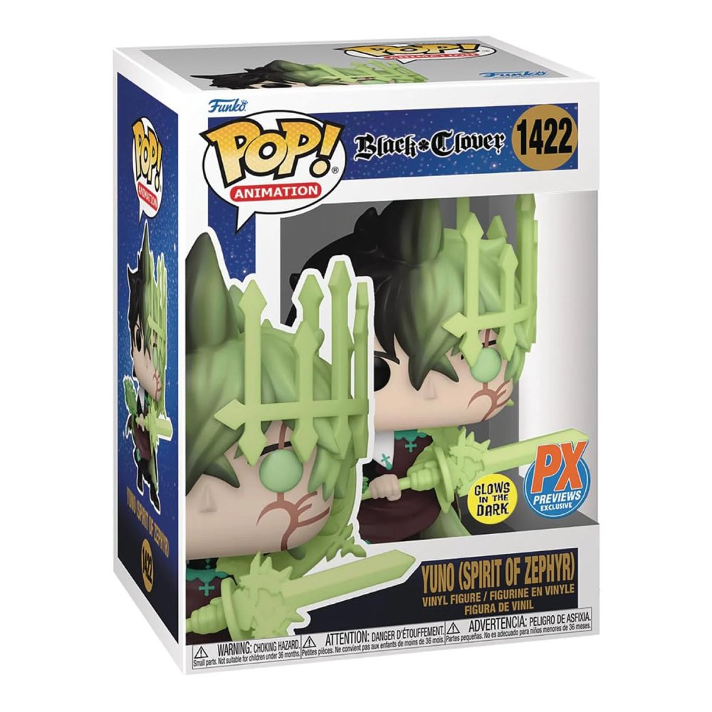 Funko Pop! Animation: Black Clover - Yuno (Spirit of Zephy) (Exc) - #1422 - مجسم - Store 974 | ستور ٩٧٤
