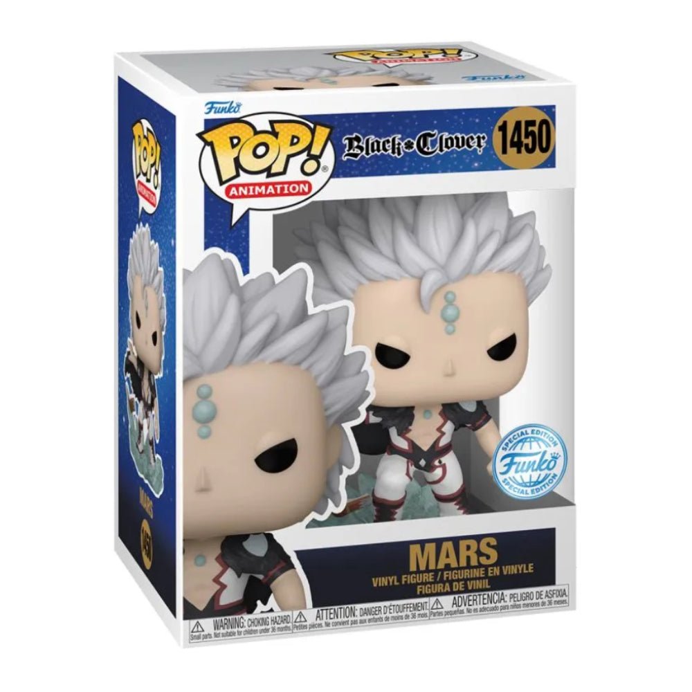 Funko Pop! Animation: Black Clover - Mars w/ Book (Exc) - #1450 - مجسم - Store 974 | ستور ٩٧٤