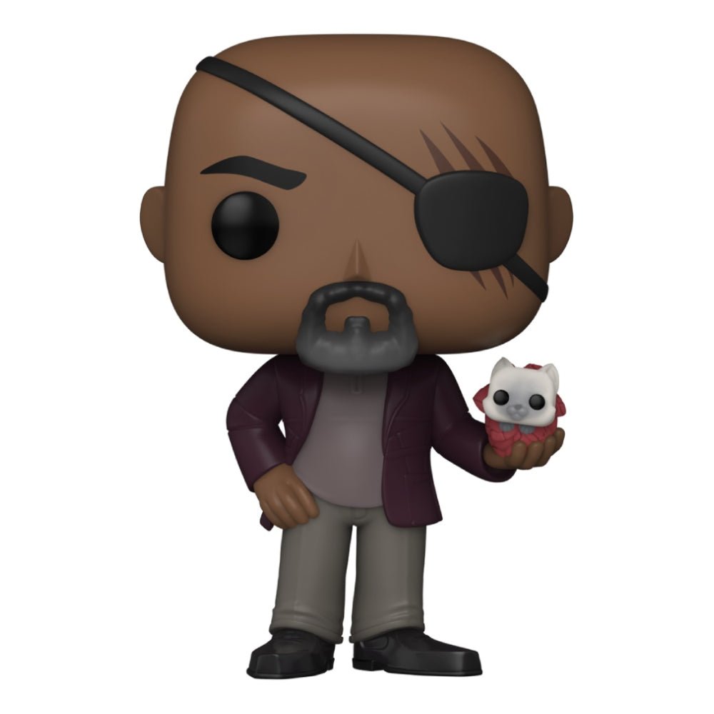 Funko Pop! Marvel: The Marvels - Nick Fury - #1253 - مجسم Funko Pop! Marvel: The Marvels - Nick Fury - #1253 - مجسم