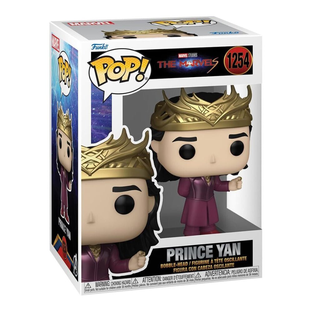 فونكو بوب! Marvel: The Marvels - Prince Yan - #1254 - Mجsm فونكو بوب! Marvel: The Marvels - Prince Yan - #1254 - Mجsm