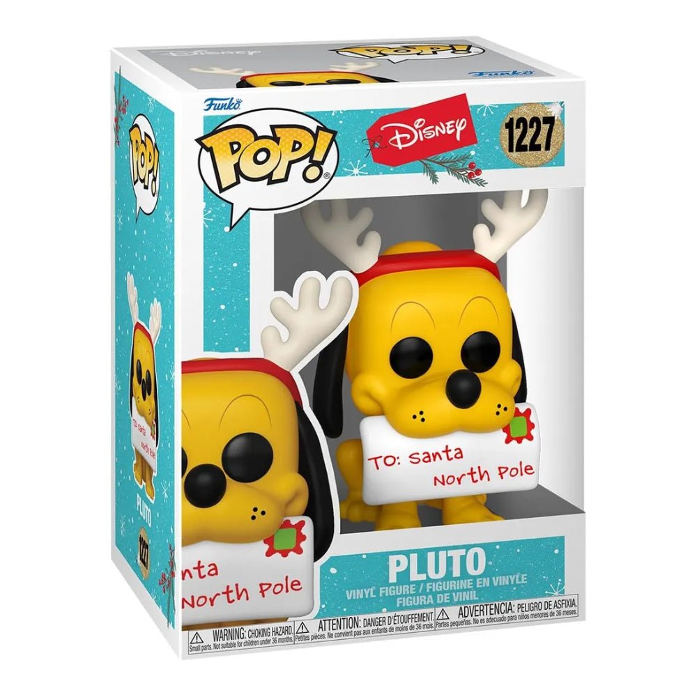 Funko Pop! Disney: Holiday - Pluto - #1227 - مجسم - Store 974 | ستور ٩٧٤