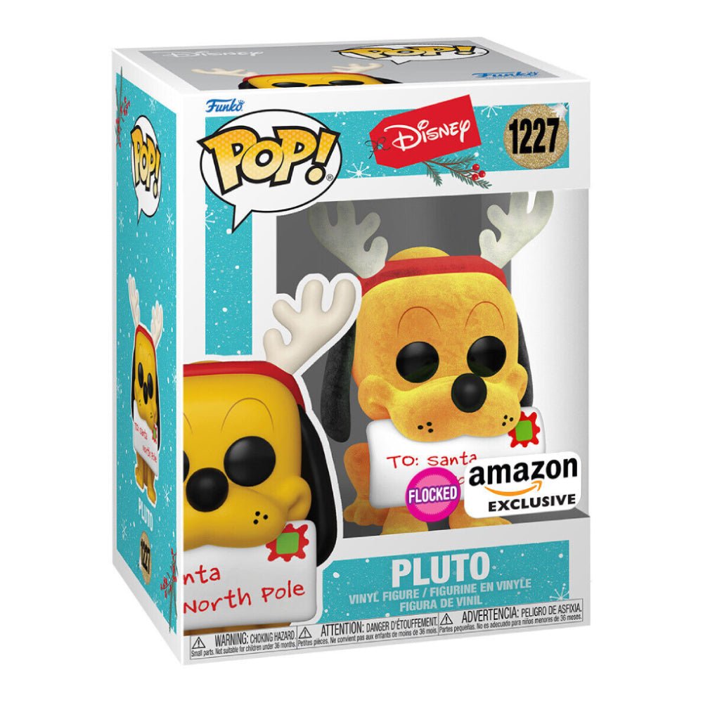 Funko Pop! Disney: Holiday - Pluto (FL)(Exc) - #1227 - مجسم - Store 974 | ستور ٩٧٤
