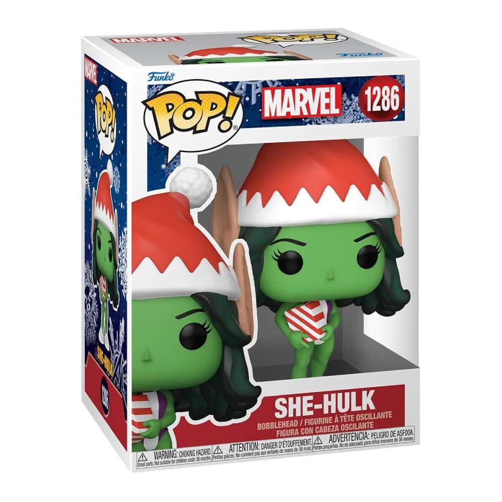 Funko Pop! Marvel: Holiday - She-Hulk - #1286 - مجسم - Store 974 | ستور ٩٧٤