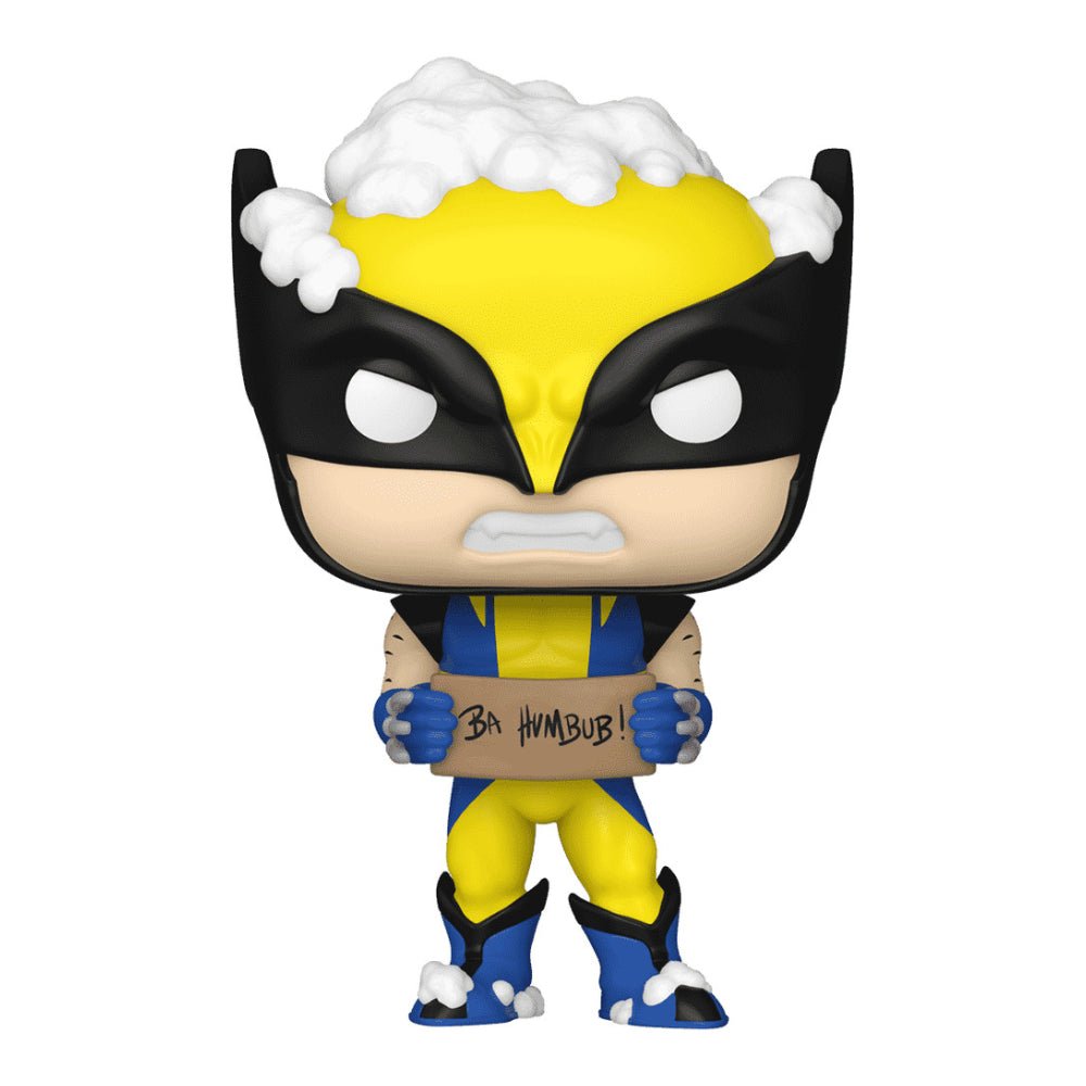 Funko Pop! Marvel: Holiday - Wolverine w/ Sign - #1285 - مجسم - Store 974 | ستور ٩٧٤