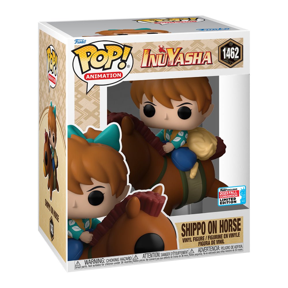 Funko Pop Super! Animation: Inuyasha - Shippo On Horse (NYCC'23) - مجسم - Store 974 | ستور ٩٧٤