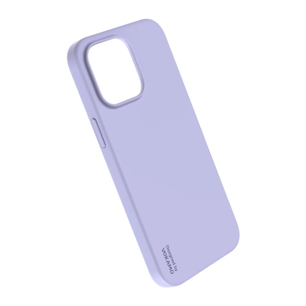 Vokamo Liquid Silicone Magnetic for iPhone 14 Pro - Purple - أكسسوار هاتف - Store 974 | ستور ٩٧٤