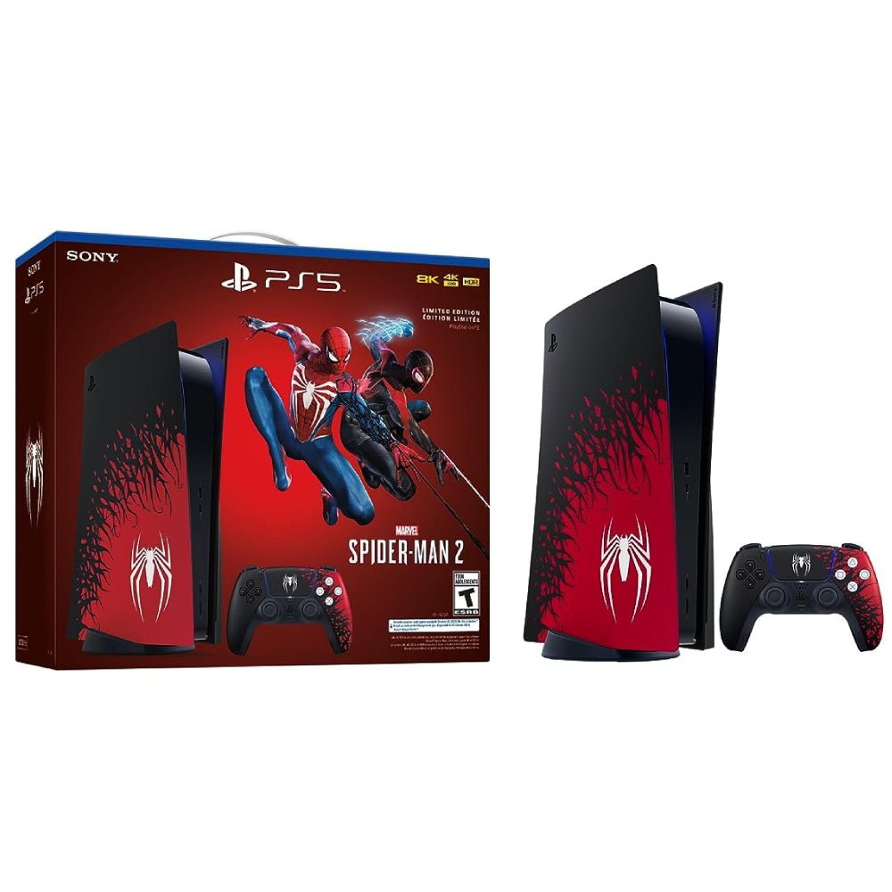 Sony PlayStation 5 Console Marvel’s Spider-Man 2 Limited Edition Bundle - بلايستيشن ٥ - Store 974 | ستور ٩٧٤
