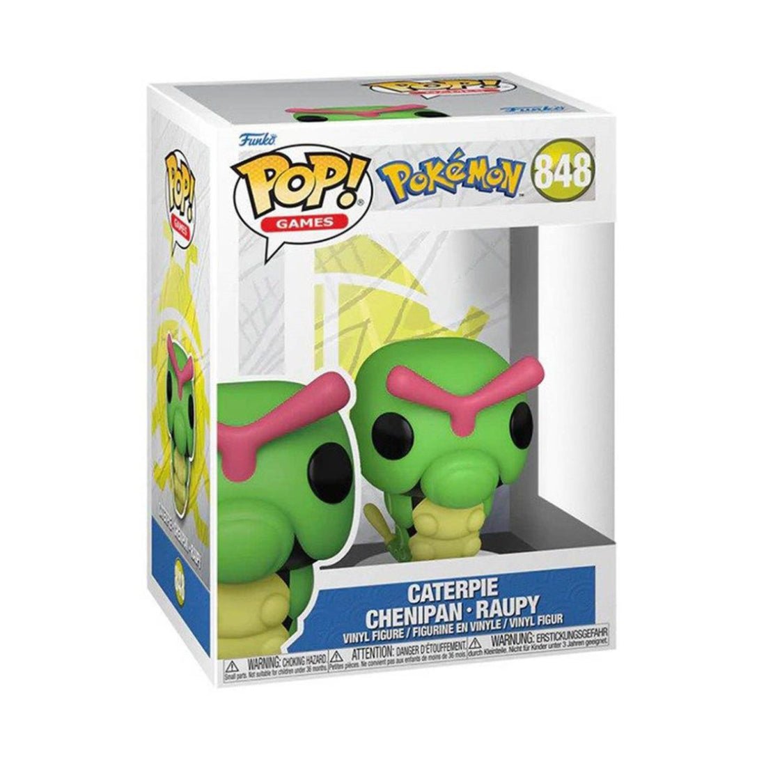 Funko Pop! Games: Pokemon - Caterpie (EMEA) #848 - دمية - Store 974 | ستور ٩٧٤
