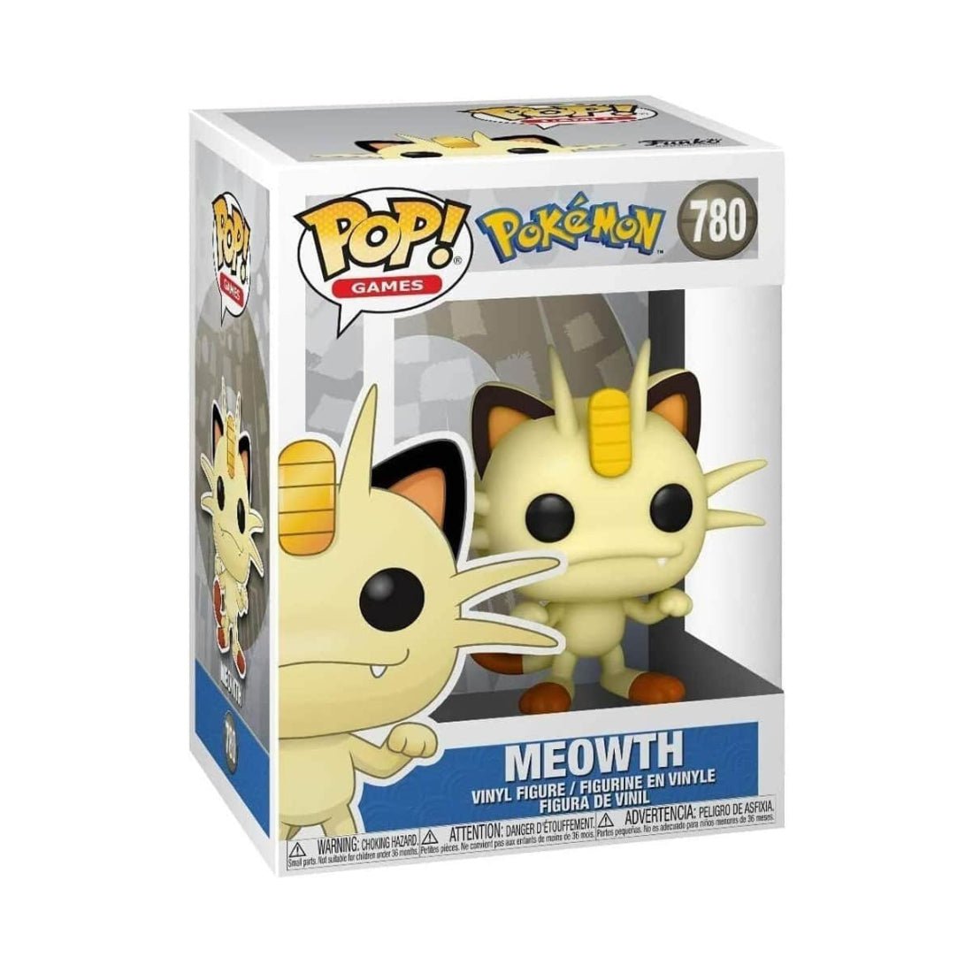Funko Pop! Games: Pokemon - Meowth (EMEA) #780 - دمية - Store 974 | ستور ٩٧٤