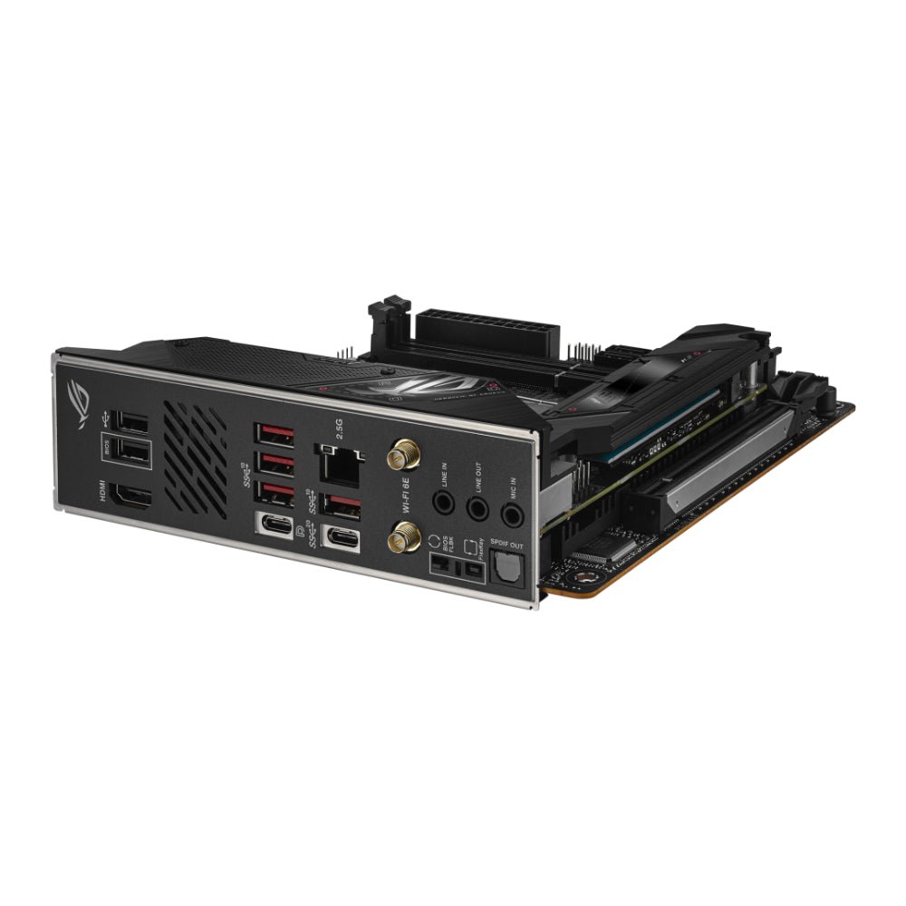 Asus ROG Strix B650E-I WIFI DDR5 Mini-ITX AM5 Gaming Motherboard - لوح الأم - Store 974 | ستور ٩٧٤