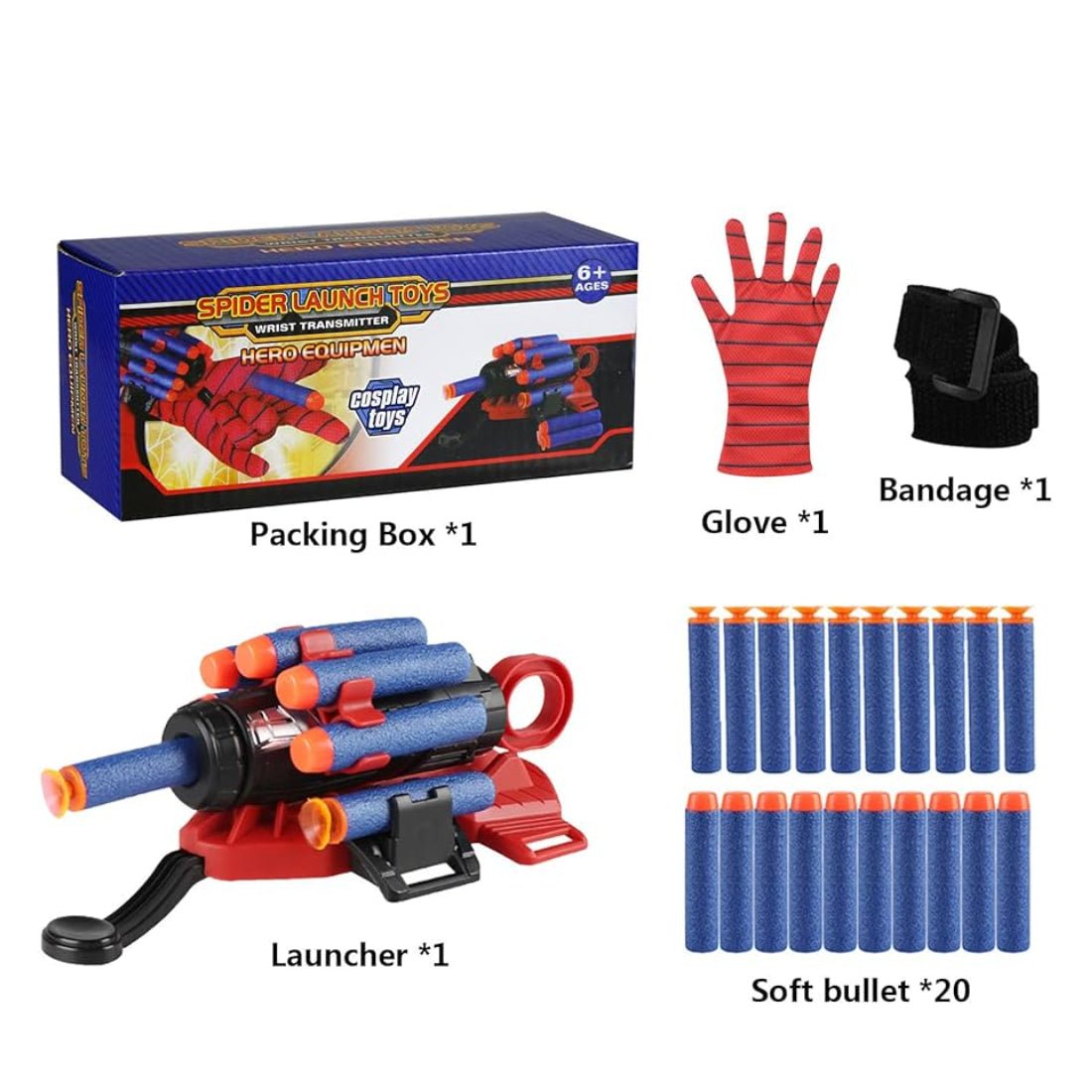 Spider Launch Toys Wrist Transmitter - لعبة – Store974 Electronics WLL ...