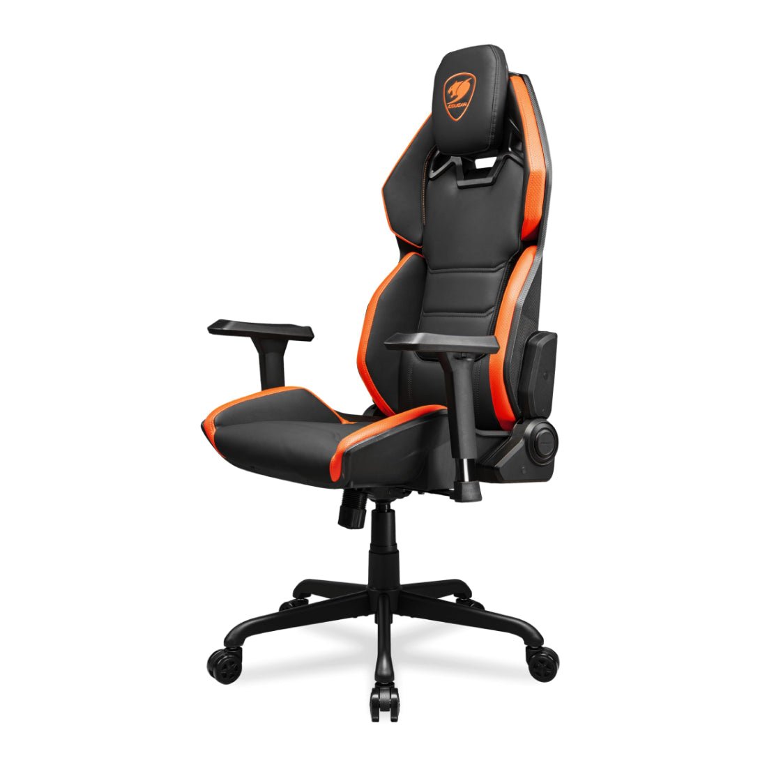 Cougar Hotrod Gaming Chair - Black & Orange - كرسي ألعاب - Store 974 | ستور ٩٧٤