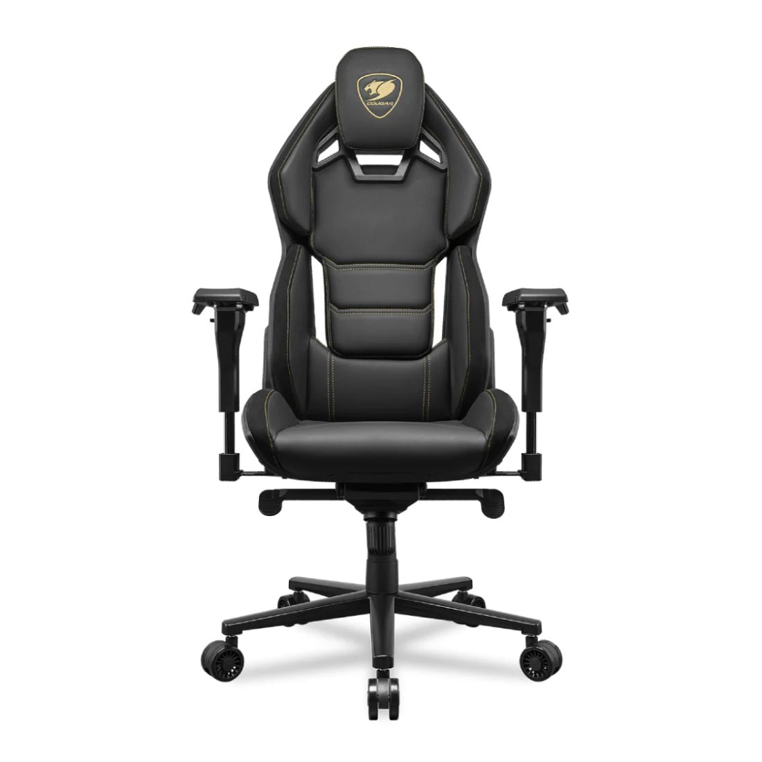 Cougar Hotrod Royal Gaming Chair - Black & Gold - كرسي ألعاب - Store 974 | ستور ٩٧٤