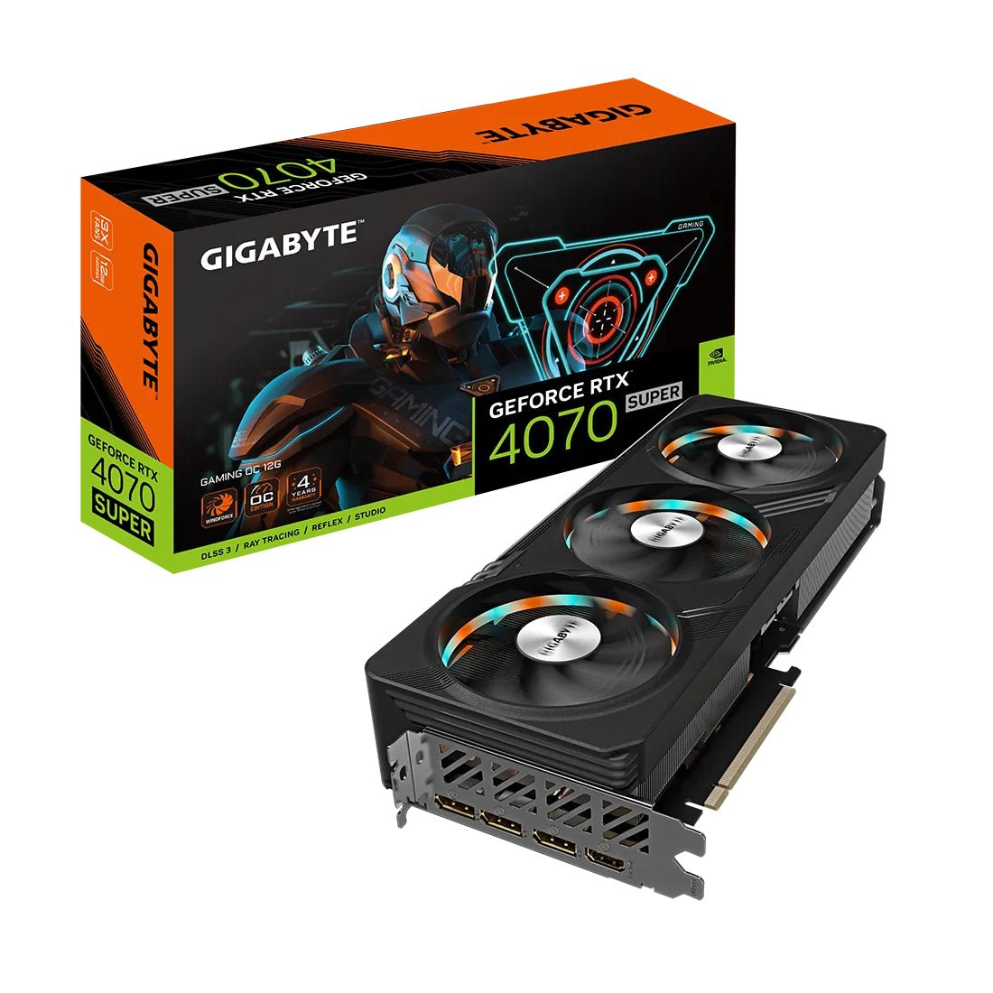 Gigabyte GeForce RTX 4070 Super Gaming OC 12GB GDDR6X Graphics Card - كرت الشاشة - Store 974 | ستور ٩٧٤