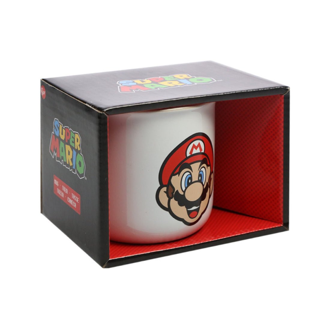 Super Mario Ceramic Breakfast Mug - كأس - Store 974 | ستور ٩٧٤